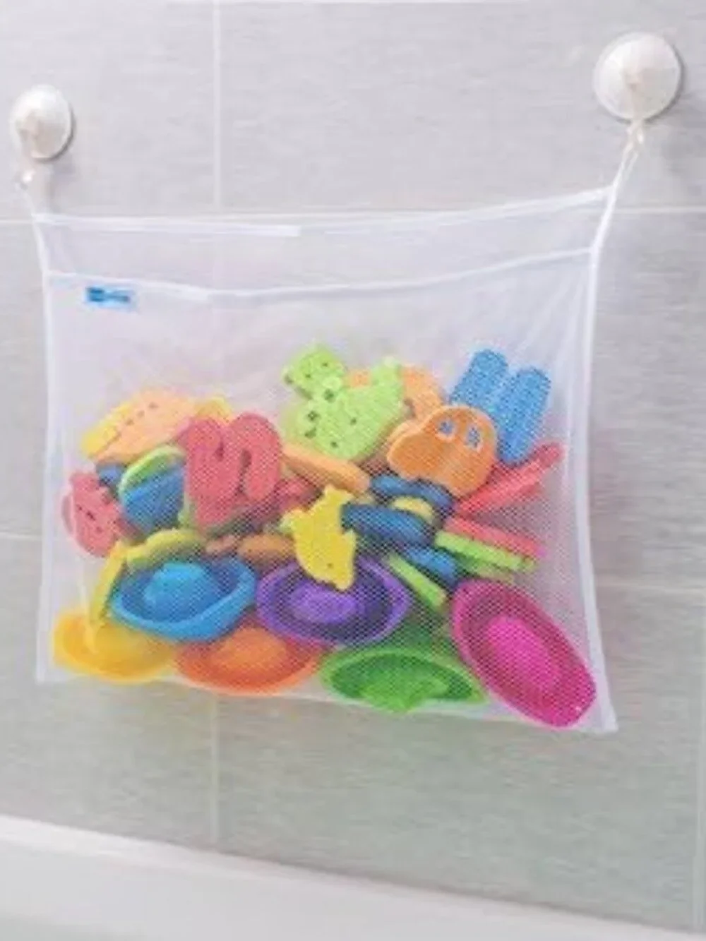 Mesh Bag to Store Bath Toys, Prevents Mold